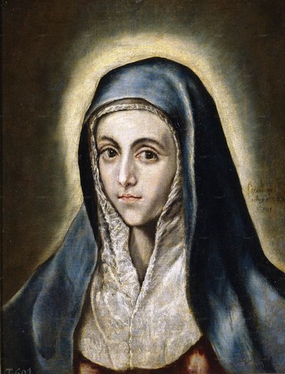 Jungfrau Maria von Domenikos Theotokópoulos